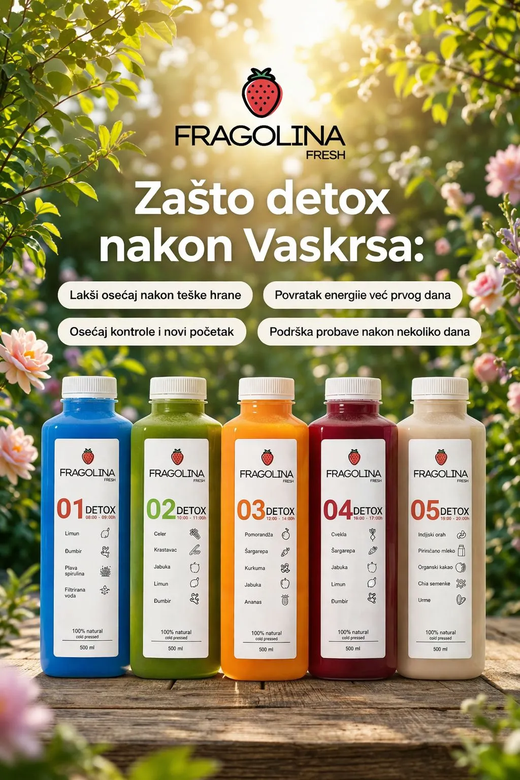 Fragolina poklon uz detox