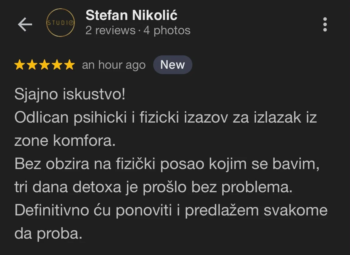 Screenshot recenzije kupca 7