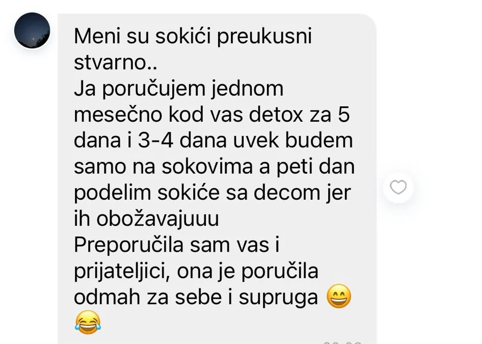 Screenshot recenzije kupca 3